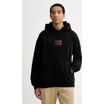 Pánská mikina Bavlněná mikina HUGO Danohood 50553145 černá 99X, vel. M