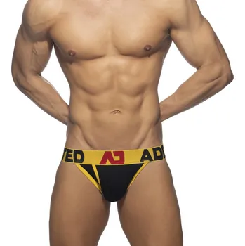 Slipy Pánské slipy Addicted Open Fly bikiny černé (AD1204-03) M Možnost vrácení zboží ZDARMA do 120 dnů!