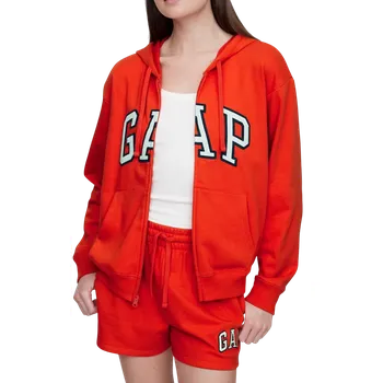 Dámská móda Mikina s kapucí GAP Heritage Logo Americana Fullzip 727433-09 Velikost XL