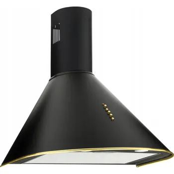 Digestoř Komínový odsavač par Akpo WK-4 Dandys Gold 60 černý