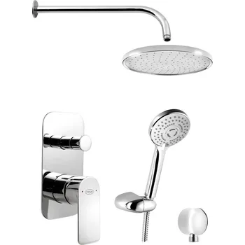 AQUALINE DAPHNE podomítkový sprchový set s pákovou baterií, 2 výstupy, chrom DH943