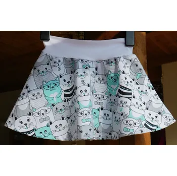 Dívčí sukně Sukně VESELÉ KOČIČKY Velikost: 98