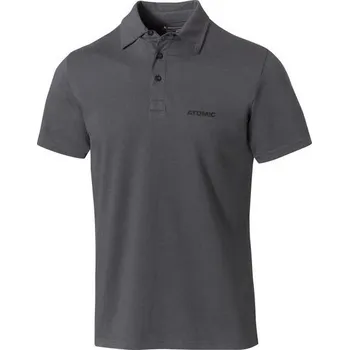 Pánské tričko triko pánské krátké ATOMIC POLO-SHIRT antracitové