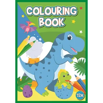 Kniha omalovánek 72 stran A4 Dinosauři