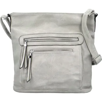 Dámská crossbody kabelka šedá - Firenze Charix šedá