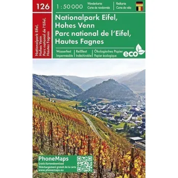 PMG 126 Nationalpark Eifel, Hohes Venn 1:50 000