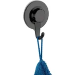 WENKO Nástěnný háček BEZ VRTÁNÍ UltraLoc BLACK černý 9x6x3 cm