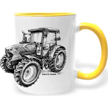 Hrnek - Deutz-Fahr 6135C Barva: Žlutá
