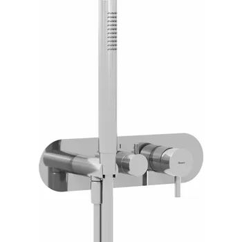 Vodovodní baterie RAVAK Baterie Ravak Espirit ES 068.00 RB D podomítková 3-cestná, bez tělesa, se sprchovým setem, chrom, X070202 X070202
