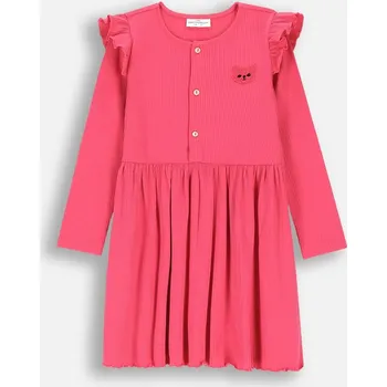 Dámské šaty Šaty pro dívku, růžové s volánky, velikost 110, Coccodrillo ZC4