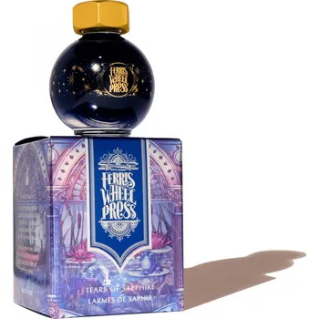 Ferris Wheel Press třpytivý inkoust 20 ml, Tears of Sapphire