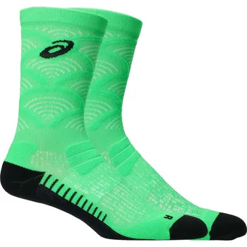 Pánské ponožky Asics Performance Run Sock Crew 3013B283300 - vital green M