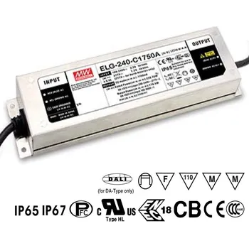 Napájecí zdroj pro osvětlení Mean Well ELG-240-C2100A-3Y Proudový zdroj pro LED