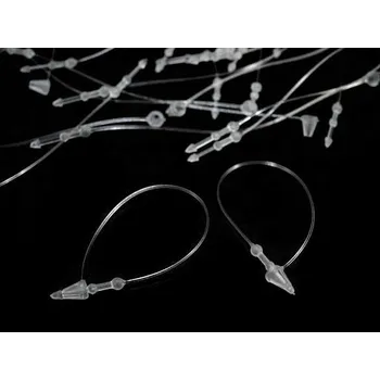 Splinty délka 80 mm na cenovky (5000 ks) ruční transparent 1 krab.