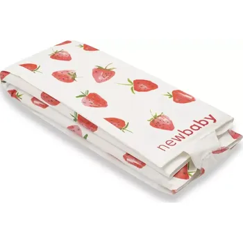 Přebalovací podložka Cestovní přebalovací podložka New Baby Basic Strawberry