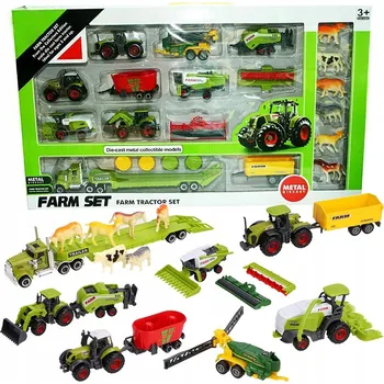 autíčko Zemědělské stroje Traktory Kombajny Zvířata