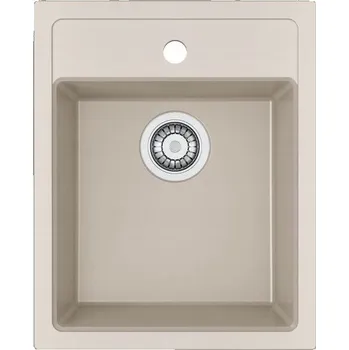 Granitový dřez Jednokomorový granitový dřez Franke 524352345 béžový