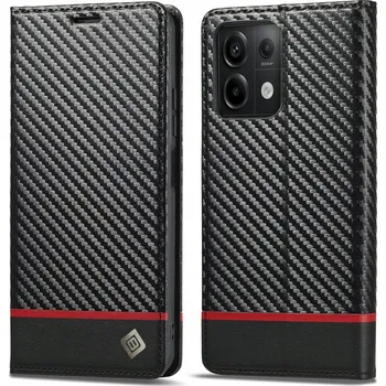 Pouzdro na mobilní telefon Flipové pouzdro LC.IMEEKE pro Xiaomi Redmi Note 13 5G, černé