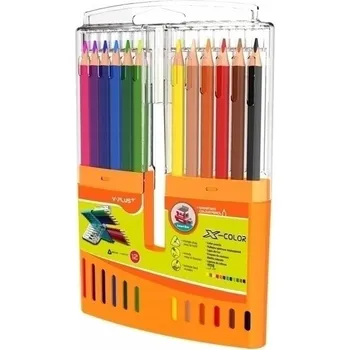 Kresba Y-PLUS ŠKOLNÍ BARVY PASTELKY 12 KS PLASTOVÝCH