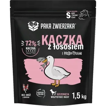 Krmivo pro psa Paka Zwierzaka suché krmivo s kachnou 1,5 kg