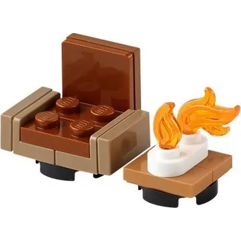 Stavebnice LEGO LEGO® MINECRAFT KŘESLO S OHNIŠTĚM