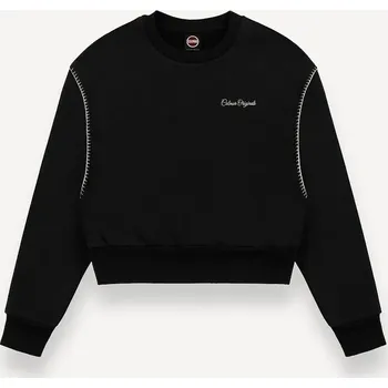 Dámská mikina Mikina Colmar dámská, černá barva, hladká, 9249.3ZN 99X, vel. S