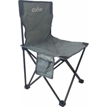 Jídelní židle Cestovní židle Outliner, šedá