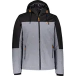 Pánská zimní bunda ALTISPORT GOLDWIN TMAVĚ ŠEDÝ MELÍR XXL