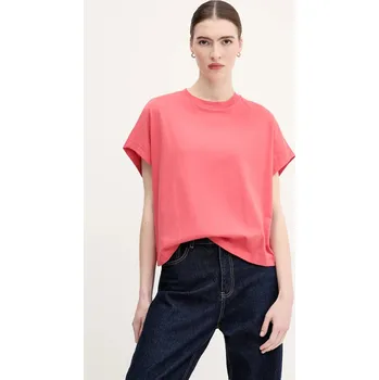 Bavlněné tričko United Colors of Benetton 3096D1071 růžová 38X, vel. M