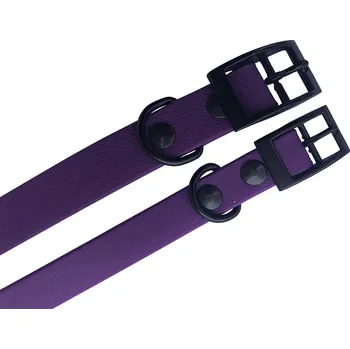 Vodítko pro psa Obojek voděodolný 65cm/25mm purpurový