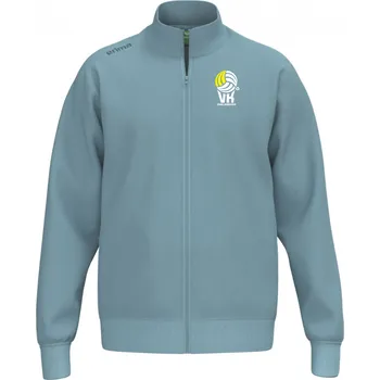 Pánská mikina ERIMA MIKINA NA ZIP 153 VK KARLOVARSKO - Petrolejová - velikost XXXXL