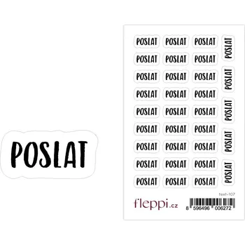 samolepka Fleppi Samolepky Poslat