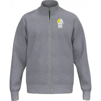 Pánská mikina ERIMA MIKINA NA ZIP 153 VK KARLOVARSKO - Šedá - velikost XXXXL