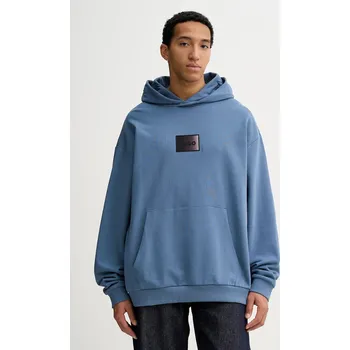 Pánská mikina Bavlněná mikina HUGO Danohood 50553145 modrá 55X, vel. XXL