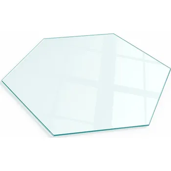 Krbová kamna Tvrzené sklo pod kamna, krb nebo sporák, ochranná podložka, výška 40 cm