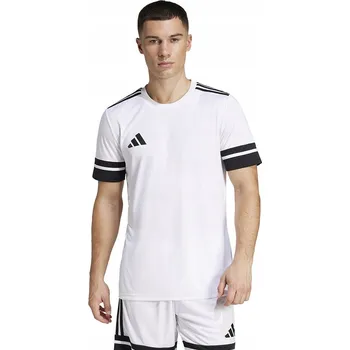 Pánské tričko adidas Squadra 25 bílo-černé JG5835 - M