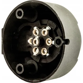 Elektrická zásuvka ZÁSUVKA 7-PINOVÁ PLASTOVÁ