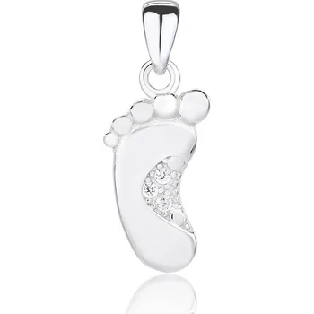 Přívěsek Bealio BEALIO 13849 Stříbrný přívěsek OTISK NOHY 03-13849-3808