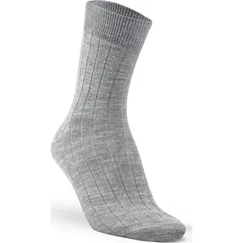 Dámské ponožky Fellhof Ponožky z alpaky Business Šedé Velikost: 39-42