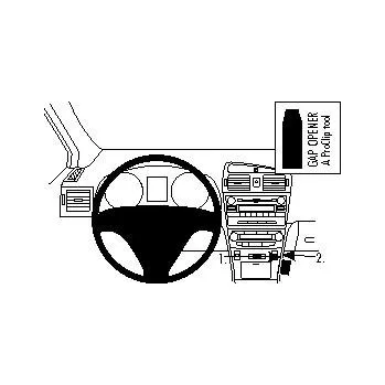 Brodit ProClip montážní konzole na palubní desku pro Toyota Avensis 09-15, 854281