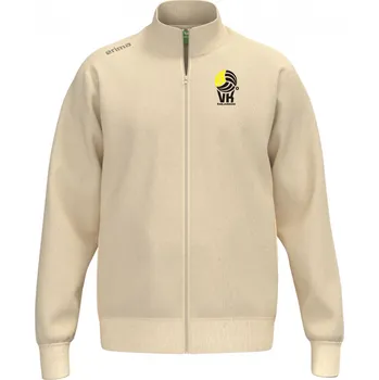 Pánská mikina ERIMA MIKINA NA ZIP 153 VK KARLOVARSKO - Krémová - velikost L