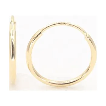 Náušnice Zlaté náušnice kroužky