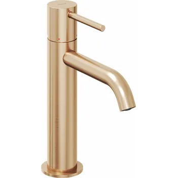 Vodovodní baterie RAVAK Baterie Ravak Espirit ES 012.00 umyvadlová, stojánková 190 mm, bez výpusti, růžové zlato, X070347 X070347