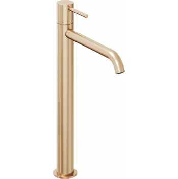 Vodovodní baterie RAVAK Baterie Ravak Espirit ES 015.00 umyvadlová, stojánková 340 mm, bez výpusti, růžové zlato, X070348 X070348