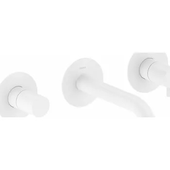 Vodovodní baterie RAVAK Baterie Ravak Espirit ES 019.00 umyvadlová podomítková, s tělesem, bílá mat, X070239 X070239