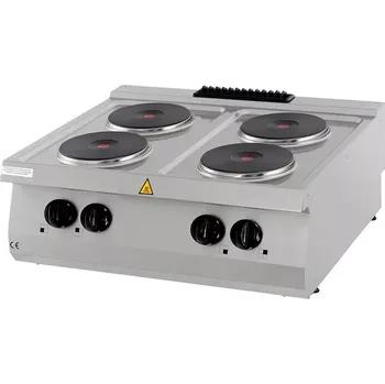 Sporák Maxima Silný sporák - 4 hořáky - elektrický - dvojitá jednotka - hloubka 70 cm | 09394998