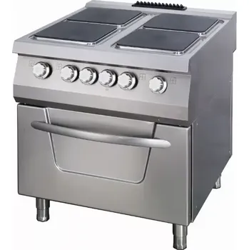 Sporák Maxima Varná deska Premium - 4 hořáky - dvojitá - 90 cm hluboká - včetně trouby - elektrická | 09398525