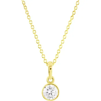 Náhrdelník GEMMAX "" Zlatý řetízek s minimalistickým přívěskem – zlatý šperk ryzosti 585/1000 v Dárkovém balení s Certifikátem GLSYB-25771-12491