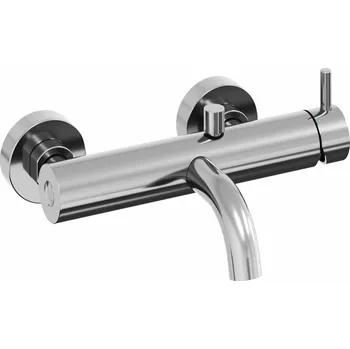 Vodovodní baterie RAVAK Baterie Ravak Espirit ES 022.00 vanová nástěnná, bez sprchového setu chrome, X070199 X070199