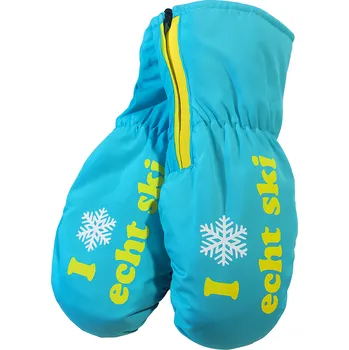 Rukavice xcena Šusťákové nepromokavé palčáky zelenkavé Velikost: XS